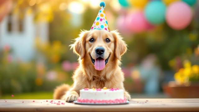 Blog hero — Dog birthday celebration