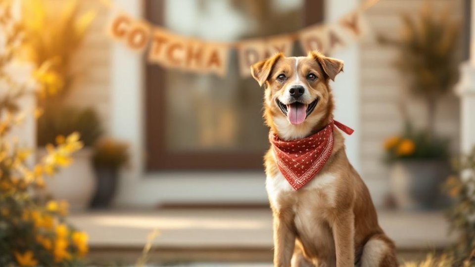 Blog hero — Gotcha day rescue dog celebration